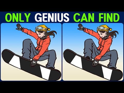 【Find the Difference】 Find the difference picture to test your skills!