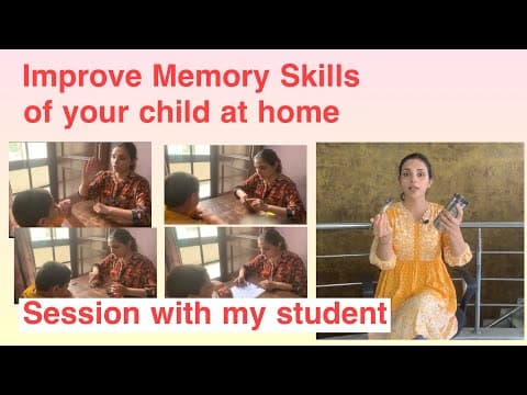Improve Memory & Attention of your child with these easy activities at home|Brain Boosting Activites