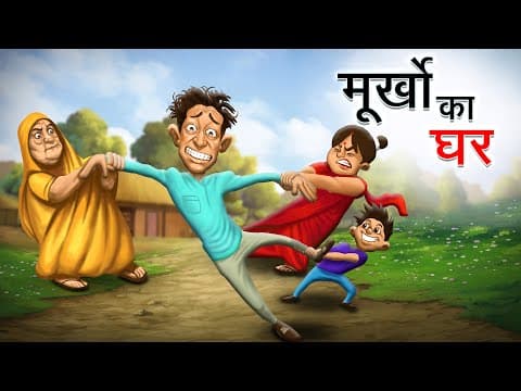 मूर्खो का घर | MURKH KA GHAR | HINDI KAHANIYA | HINDI STORIES