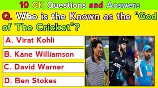 Top 10 Gk Questions And Answers || Gk in English