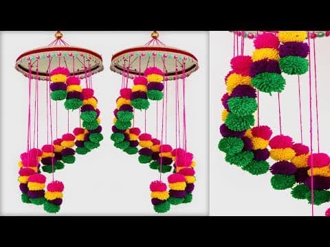 Home use - new useful diy - best out of waste idea - home decoration wall hanging craft