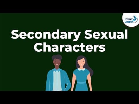 Secondary sexual characters - reaching adolescence