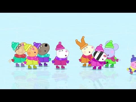 Learn How To Ice Skate With Peppa Pig!