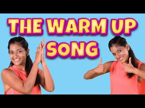 Fun Warm Up Song for Kids | Full Body Warm Up | Yoga for Children | Yoga Guppy