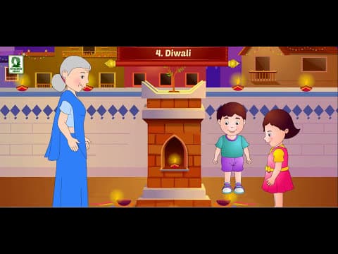 DIWALI VIDEO !!! ANIMATED VIDEO FOR CHILDREN !!! FESTIVAL OF LIGHTS