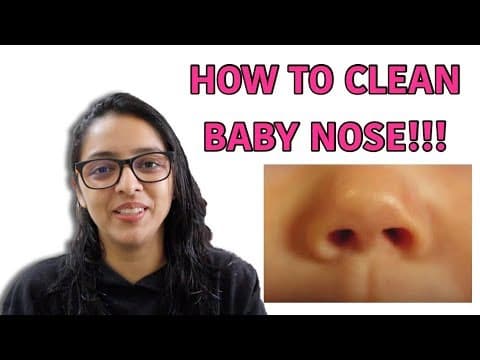 How to clean babies nose-some myths busted