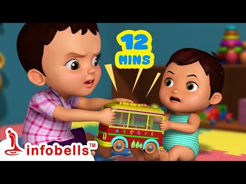 చిన్న పాప ఎందుకు ఏడుస్తోంది -Cinna Papa Song | Telugu Rhymes for Children | Infobells #telugurhymes