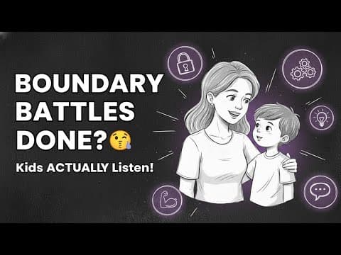 How to Set Boundaries Kids ACTUALLY Listen To