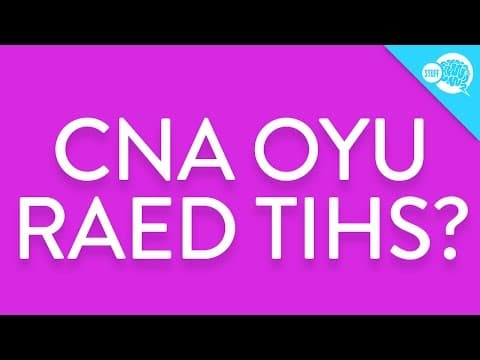 Does Letter Order Matter? - YouTube