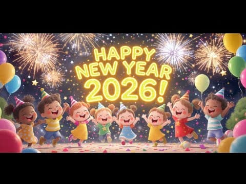 Wish You Happy New Year 2026 🎊 | New Year Greetings & Celebration Video
