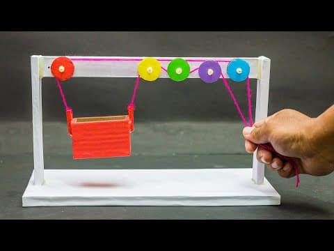 School Science Projects | Multi Pulley System