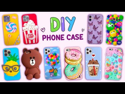 10 PHONE CASE LIFE HACKS YOU WILL LOVE - Easy and Cheap