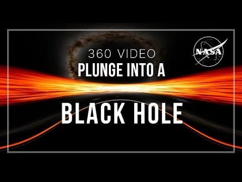 360 Video: NASA Simulation Plunges Into a Black Hole