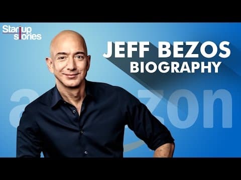 AMAZON CEO | Jeff Bezos Biography | Success Story | Startup Stories