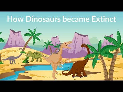 How dinosaurs became extinct - dinosaur extinction - dinosaurs