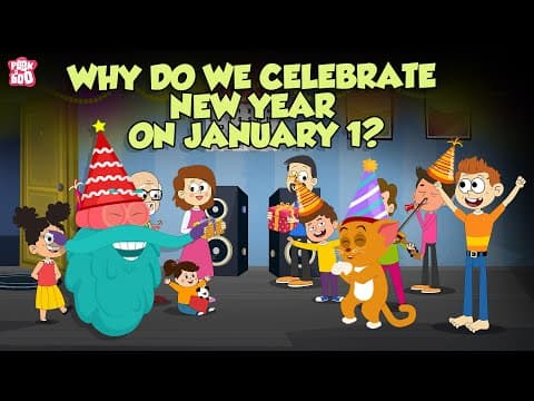 Why Is January 1st The “New Year”? | Happy New Year | The Dr Binocs Show | Peekaboo Kidz