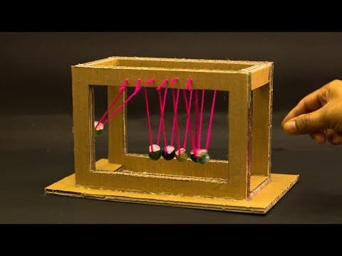 School Science Projects Newton's Cradle