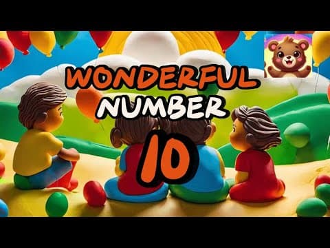 Wonderful number 10 | Nursery Rhyme
