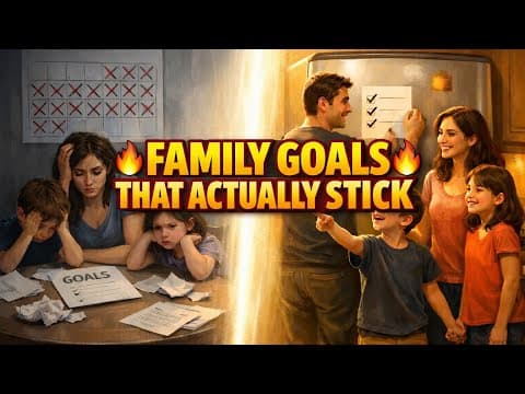 How to Set Achievable Family Goals (That Actually Stick)