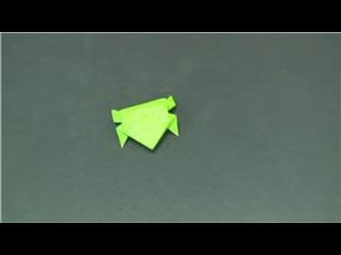 Origami Jumping frog