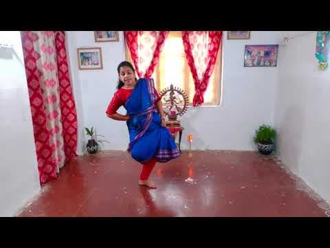 Kuchipudi classes episode - 32 - 1st half 2nd jathi - chathurasra jathis