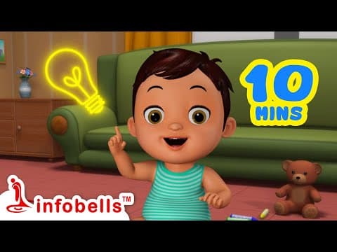 Cinna Papa, Bujji Papa Schoolu Ki Veltondi | Telugu Rhymes for Children | Infobells #telugurhymes