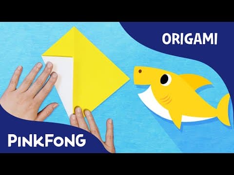 Baby Shark | Animal Song With Origami