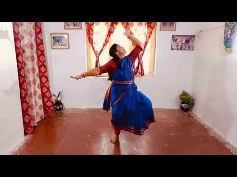 Kuchipudi classes online episode - 38 - 1st half 6th jathi - chathurasra jathis