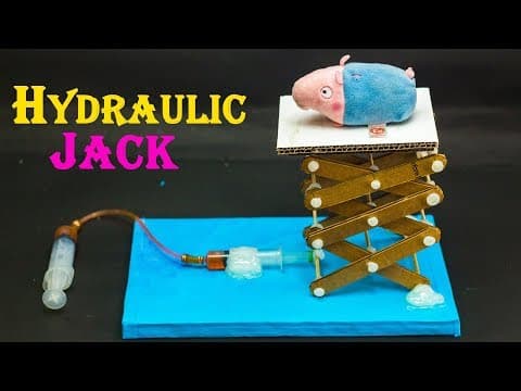 School Science Projects Hydraulic Jack