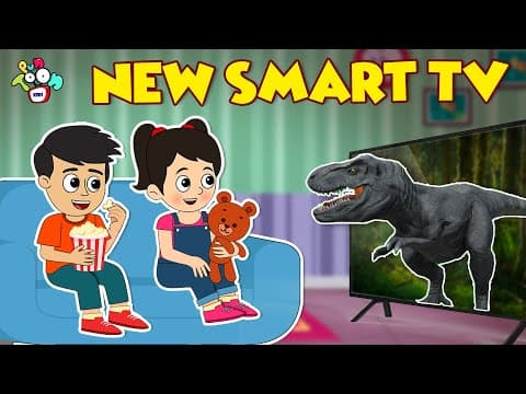 नई TV | New Smart TV | Hindi Stories | Hindi Cartoon | हिंदी कार्टून | Puntoon Kids
