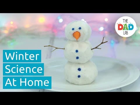 How to Make Melting Snowman Experiment