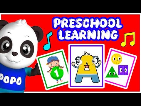 Learning videos for kids - kids learning videos - toddlers learning videos