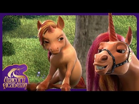 Unicorn Academy 🦄 | Cinder was so cute as a baby! 😊👶 | Kids Movies