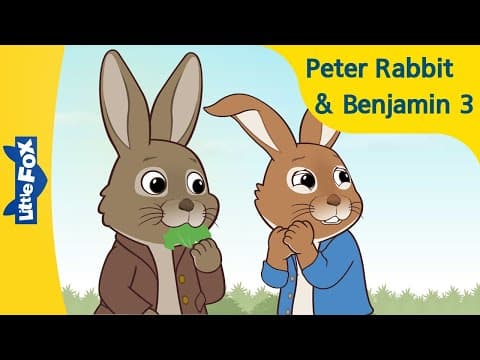 Benjamin Bunny 3-Peter Rabbit-Stories for Kids-Classic Story-Bedtime Stories