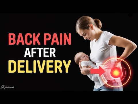 Back pain after delivery-causes and treatment