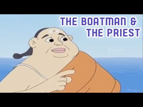 Grandma Stories | The Boatman & the Priest | Animated Story