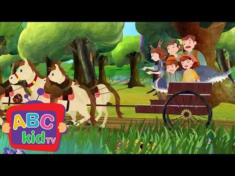 Classic Kids Song 🚂 She’ll Be Coming ’Round the Mountain | ABCKidTV