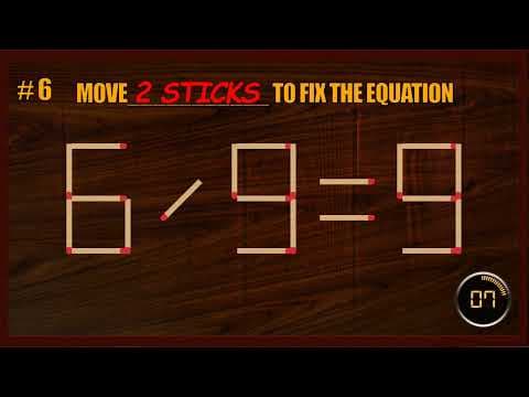 Matchstick Puzzle #110| Matchstick Logic Puzzles |Matchstick Puzzles with Answers| Matchstick Tricks