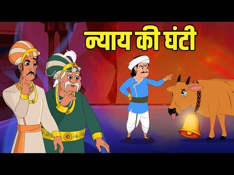 न्याय की घंटी | Bell of Justice | Akbar Birbal Ki Kahani | Birbal's Intelligence Story | Ep 47