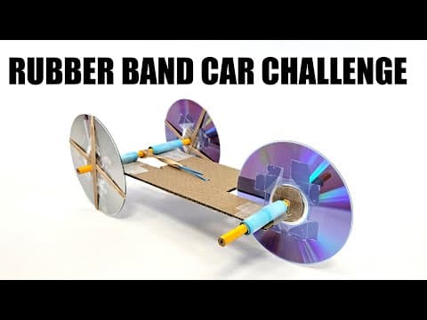 Rubber Band Car | Engineering Challenge