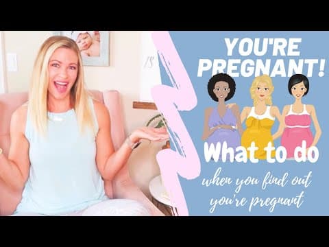 I'm pregnant!!! now what?!?