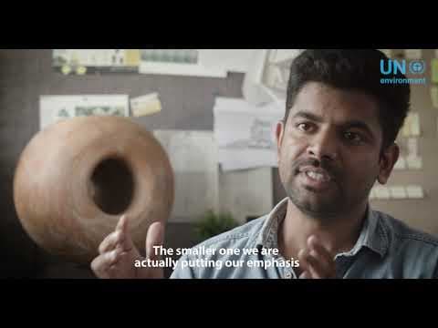 A sustainable cooling system made with wet terra cotta cones