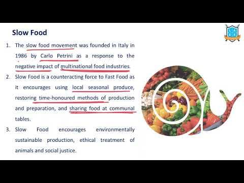 What is Slow Food? || Slow Food అంటే ఏమిటి?