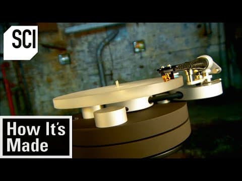 How it's made - turntables