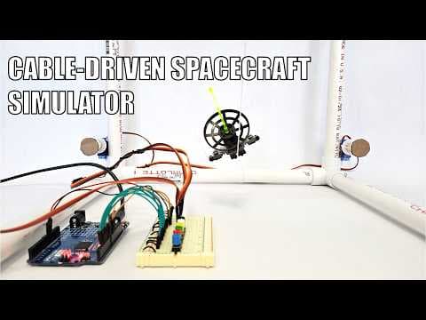 Cable-Driven Arduino Spacecraft Motion Simulator | Science Project - YouTube