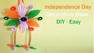 independence / republic day decoration craft ideas - diy at home