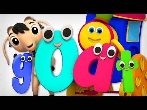 Two Letter Vowel Song-Learning Street With Bob The Train-Sight Words For Babies