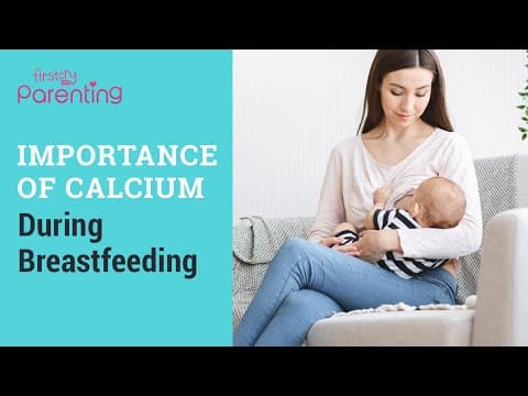 Importance of calcium for breastfeeding mothers (plus calcium rich foods & diet plan)