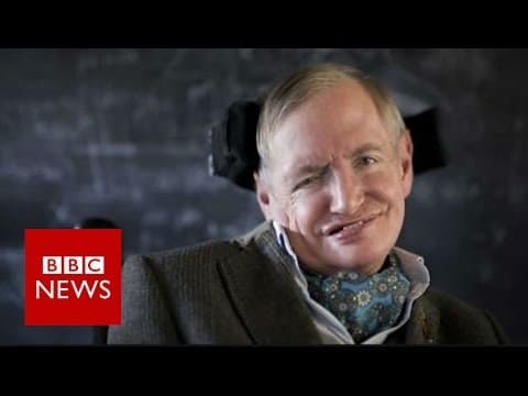 Stephen Hawking explains black holes in 90 seconds - BBC News - YouTube