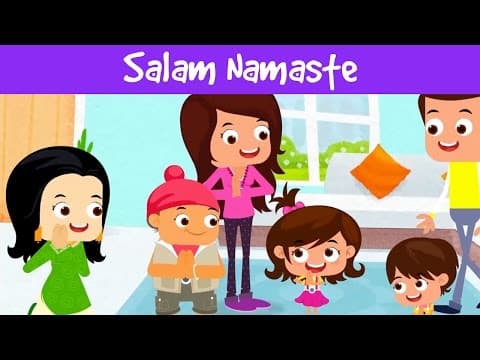 Salaam namastehello in different languages kids videosindian culture
